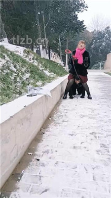 图片[7]_【乐爷】野外-冰天雪地-遛狗虐待_HD绳艺资源