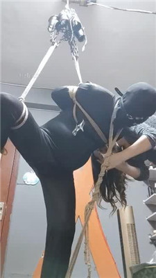 【东营天香百合】五花大绑囚禁刑虐犯人_HD绳艺资源