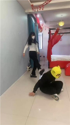 图片[2]_【精神小妹】跆拳道妹妹真人靶训练【续集】_HD绳艺资源