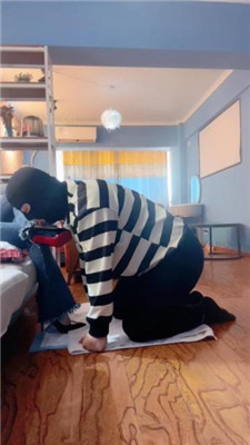 【不期而遇】赏赐圣水/骑狗背虐打/保鲜膜裹头_HD绳艺资源