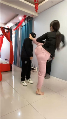 图片[5]_【精神小妹】跆拳道妹妹真人靶训练_HD绳艺资源