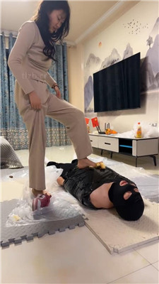 图片[3]_【精神小妹】双S-胶带全包木乃伊狗-踩踏喂食【完整版】_HD绳艺资源