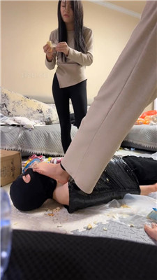 图片[11]_【精神小妹】双S-胶带全包木乃伊狗-踩踏喂食【完整版】_HD绳艺资源