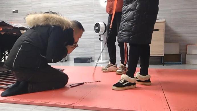 【格桑】双S-带表妹一起玩废物狗_HD绳艺资源