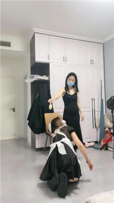 图片[7]_【小雅老师】女仆母畜-当脚垫/狗爬/羞辱喂食【双视角版】_HD绳艺资源