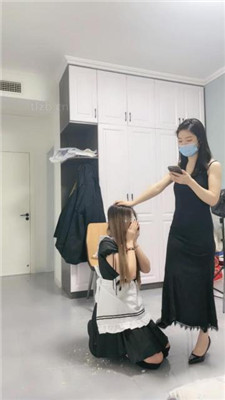 图片[12]_【小雅老师】女仆母畜-当脚垫/狗爬/羞辱喂食【双视角版】_HD绳艺资源