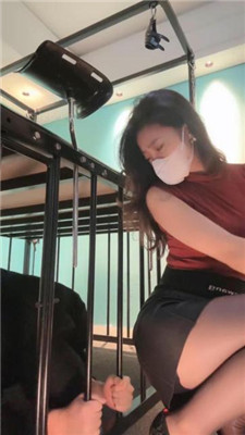 图片[8]_【禾未】暗黑刑房-长腿模特S-狗笼囚禁虐_HD绳艺资源