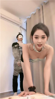 图片[15]_【九莲】舞蹈生全体重虐地毯狗_HD绳艺资源