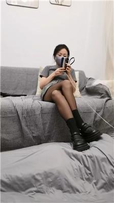 图片[2]_【安安】皮鞋黑棉袜全体重踩踏/散鞭训练/脚喂食_HD绳艺资源