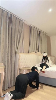 【妆主大大】绿帽老公伺候妻主就寝_HD绳艺资源