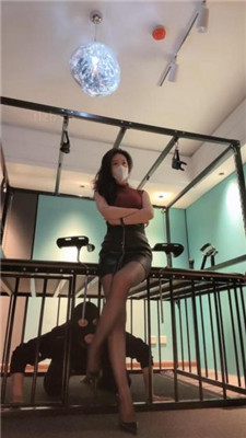 【禾未】暗黑刑房-长腿模特S-狗笼囚禁虐_HD绳艺资源