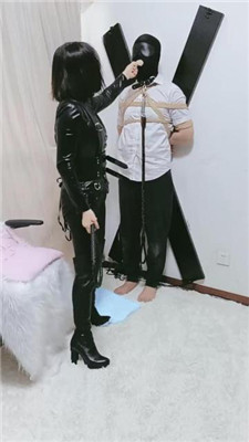 图片[5]_【冰绳艺导师】皮衣绳艺导师-五花大绑囚禁狗笼/袜子塞嘴_HD绳艺资源