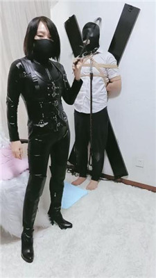 图片[4]_【冰绳艺导师】皮衣绳艺导师-五花大绑囚禁狗笼/袜子塞嘴_HD绳艺资源