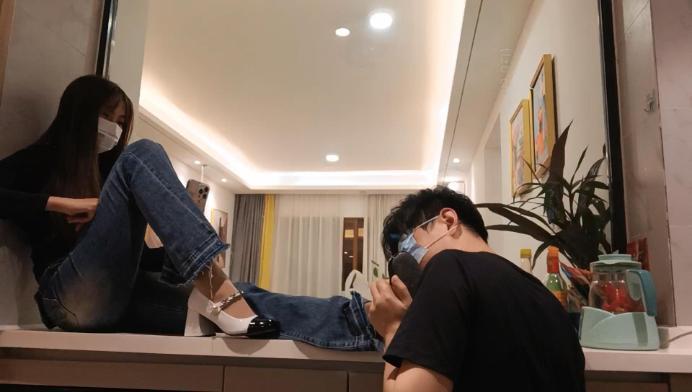 【梵高】白领库里丝下班后的原味诱惑狗_HD绳艺资源