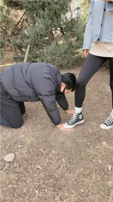 图片[2]_【苒溪】高帮帆布鞋白袜-户外挑战出轨狗_HD绳艺资源