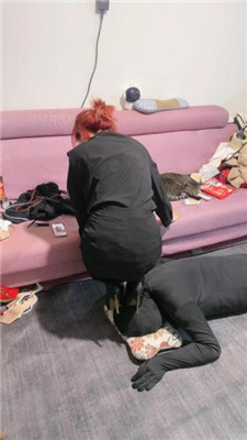 图片[15]_【冰诺】高跟凉鞋-长靴全体重踩狗头_HD绳艺资源