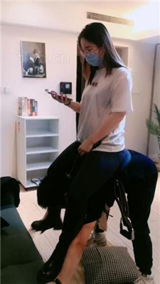 图片[9]_【甜音】犬化马化训练-马鞍骑二脚绳艺学员马_HD绳艺资源