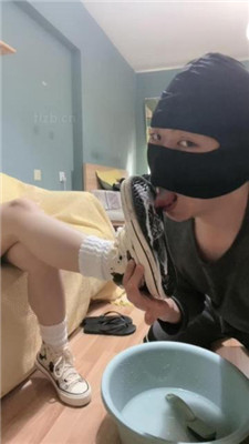 图片[3]_【黑泽兮】狗舌头清理高帮鞋白棉袜【完整版】_HD绳艺资源