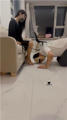 【碧昂斯】内裤套头/跪舔高跟/踩踏喂食 JS240729-16_HD绳艺资源