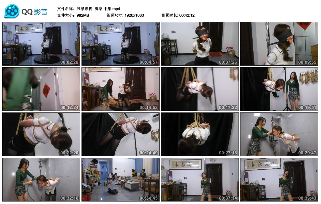 【胜景影视】 绑票 中集_HD绳艺资源