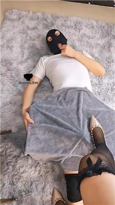 【桃桃樱】踩踏板虐杨高跟鞋猛抽狗G【双视角】JS240718-16_HD绳艺资源