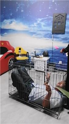 【天韵女皇】双S-圣水淋浴/囚禁狗笼/丝袜塞嘴踩踏【双视角版】JS240713-9_HD绳艺资源