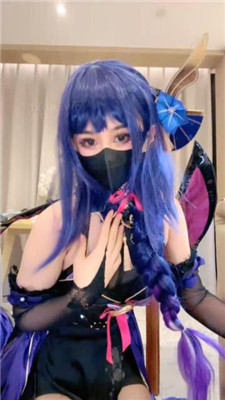 【Verrin维因】cos原神雷电将军榨汁寸 JS240709-17_HD绳艺资源