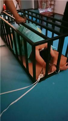 【艾斯】绳艺技巧囚禁狗笼/踩踏喂食 JS240730-17_HD绳艺资源