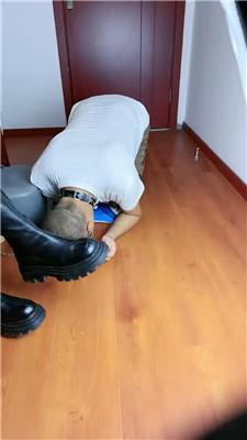 【语小心夫妻】下跪伺候长靴S/清理脏鞋/虐乳 JS240727-4_HD绳艺资源