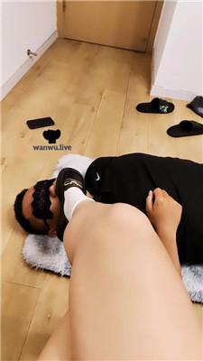 【上海汤圆】皮鞋白袜踩虐/气味控制辱 JS240720-17_HD绳艺资源