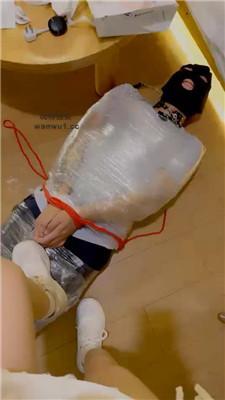 【南夕】保鲜膜全包-小白鞋棉袜踩踏/sp JS240808-48_HD绳艺资源