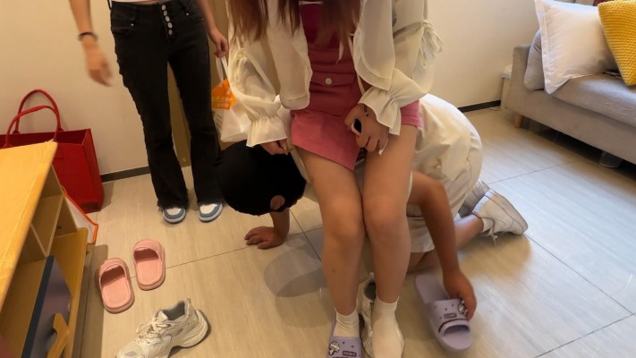 图片[8]_【208少女宿舍】带姐妹玩狗，赏贱狗吃食物 YC-240809-4_HD绳艺资源