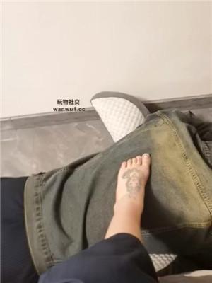 【恶毒少女】纹身女神裸足踩脚垫【完整版】 JS240813-7_HD绳艺资源