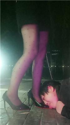 【小九】户外-让跟踪狂舔高跟黑丝 JS240803-18_HD绳艺资源