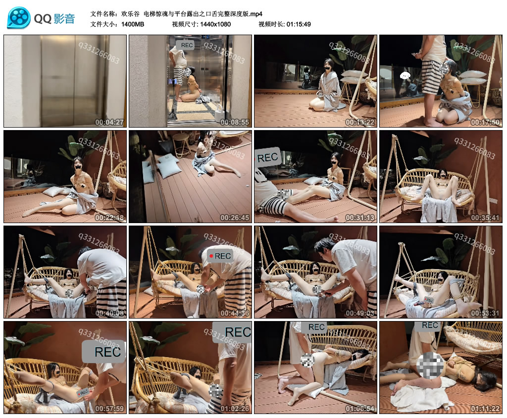 【欢乐谷】 电梯惊魂与平台露出之口舌完整深度版_HD绳艺资源