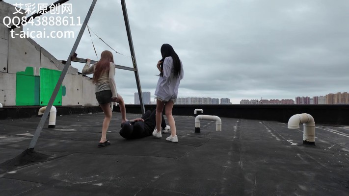 图片[2]_【chnnsct1818】天台发泄高难度挑战治愈坏心情 YC-240731_HD绳艺资源