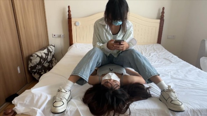 图片[5]_【208宿舍】 女m系列：被素人无意识坐肚子 YC-240802-3_HD绳艺资源