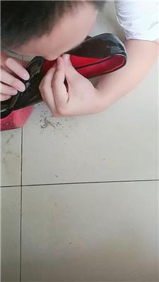 【你的绳艺导师】清理泥巴脏鞋/脚下喂食/碾压狗爪 JS240802-35_HD绳艺资源