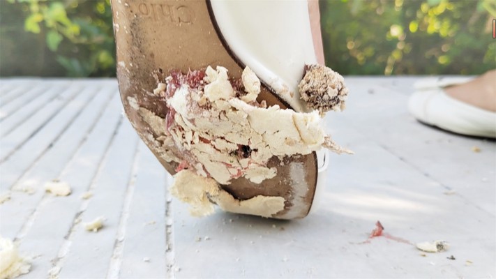 【大美】白色平底鞋踩QQ糖+吐司面包 YC-240727-4_HD绳艺资源