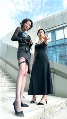 【有希子】双S-户外狗视角-踩踏喂食/口水 bf43922_HD绳艺资源