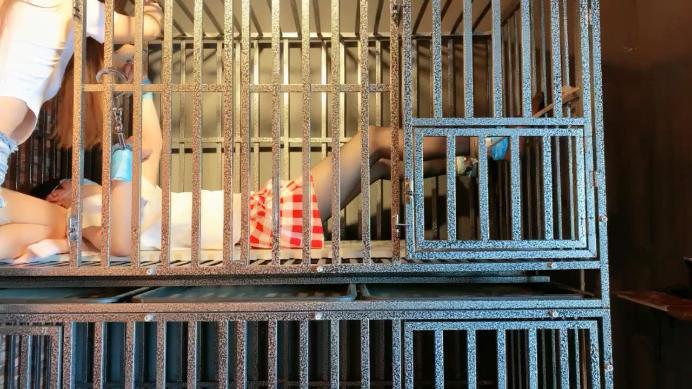 【圈养基地】狗笼囚禁犬化 JS240823-14_HD绳艺资源