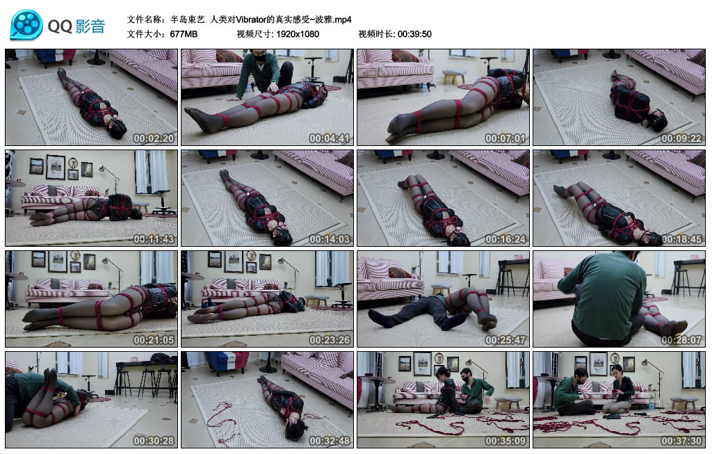 【半岛束艺】 人类对Vibrator的真实感受~波雅_HD绳艺资源