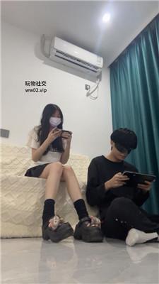 【甜恬】素人S拖鞋黑棉袜jio玩虐奶狗 bf49944_HD绳艺资源