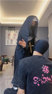 【狗哥】恐怖主题-cos修女-皮鞋白袜虐 bf46858_HD绳艺资源
