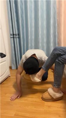 【KKsama】毛拖鞋捂汗脚舔 JS241108-20_HD绳艺资源