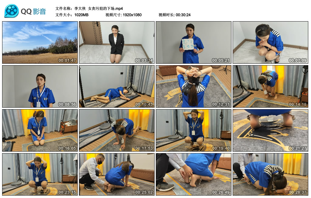 【李大侠】 女贪污犯的下场_HD绳艺资源