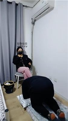 【上海汤圆】舔脏鞋白袜/sp训练 JS241123-5_HD绳艺资源