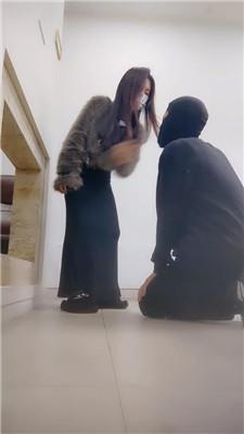 【女生也能很高难度挑战】连环耳光狂抽/重度踢踹踩踏/舔闻毛拖鞋 JS241201-8_HD绳艺资源