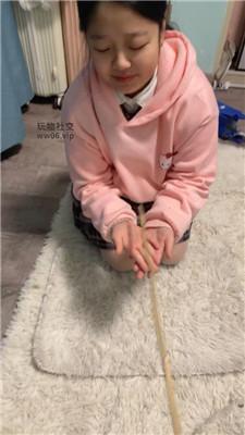 【白兔】竹子狠抽/清理小白鞋白袜 JS241211-41_HD绳艺资源