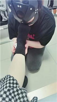 【璃茉老师】母畜-跪舔原味毛巾袜/伺候沐足/骨头口塞 JS241216-7_HD绳艺资源